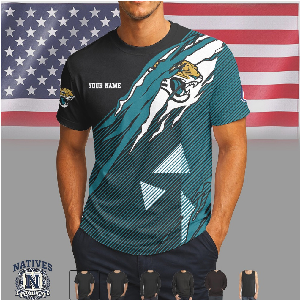 Jacksonville Jaguars Football Personalized Graphic T Shirt Jacksonville Jaguars Football Personalized Graphic T Shirt