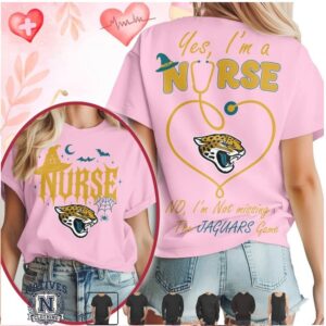 Jacksonville Jaguars Nurse Stethoscope Halloween Game T Shirt