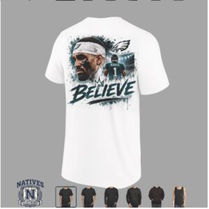 Jalen Hurts Philadelphia Eagles Football Believe T Shirt