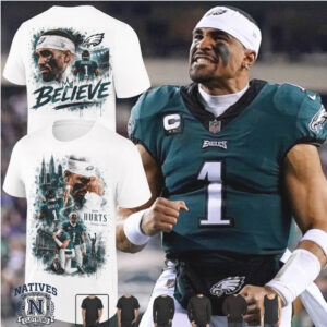 Jalen Hurts Philadelphia Eagles Football Believe T Shirt