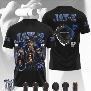 Jay Z Yankee Stadium Anniversary Concert Tour T Shirt