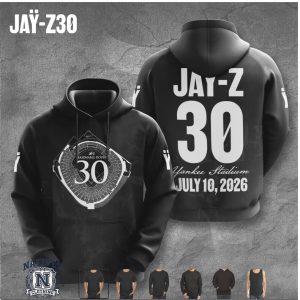 Jay Z Yankee Stadium July 10 2026 Hip Hop Concert Black T Shirt