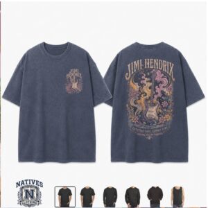 Jimi Hendrix Electric Soul Cosmic Fire Festival T Shirt