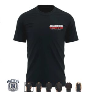 Jonas Brothers Burning Up Tour New York City T Shirt