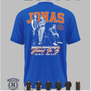 Jonas Brothers Madison Square Garden Concert T Shirt