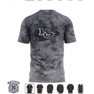 Kansas City Chiefs AC DC Back In Black Football T Shirt