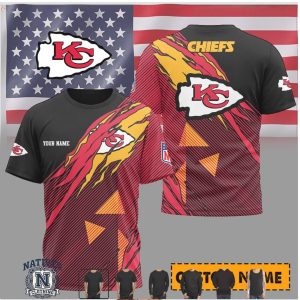 Kansas City Chiefs Football Personalized Graphic T Shirt