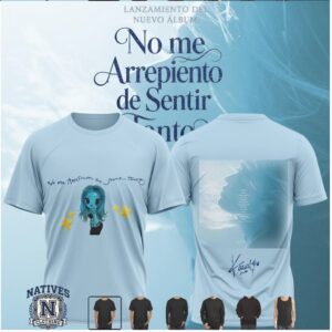 Karol G No Me Arrepiento De Sentir Tanto Fan Art T Shirt