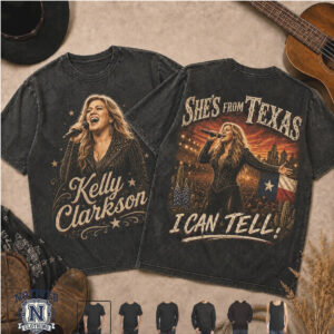 Kelly Clarkson Texas Country Vintage Music T Shirt