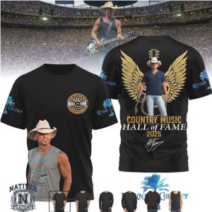 Kenny Chesney Country Music Hall Of Fame 2025 Angel Wings T Shirt