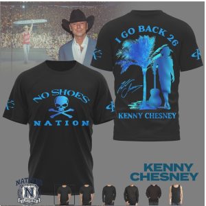 Kenny Chesney No Shoes Nation Guitar Palm Tree Graphic T Shirt