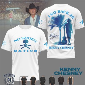 Kenny Chesney No Shoes Nation Guitar Palm Tree Graphic T Shirt