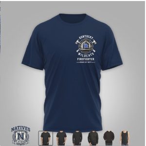 Kentucky Wildcats Firefighter Helmet Courage In Service T Shirt