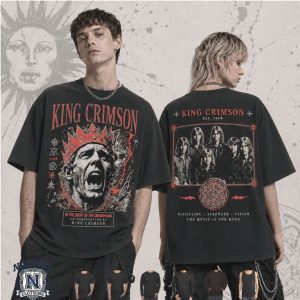 King Crimson Court Of The Crimson King Vintage Band T Shirt