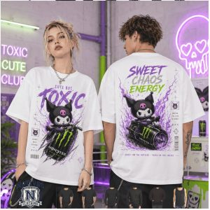 Kuromi Cute But Toxic Sweet Chaos Energy Aesthetic Graphic T Shirt