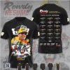 Kyle Busch Rowdy Resume Racing Career Stats White Graphic T Shirt Kyle Busch Rowdy Resume Racing Career Stats White Graphic T Shirt