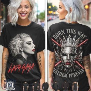 Lady Gaga Born This Way Mayhem Forever Concert T Shirt