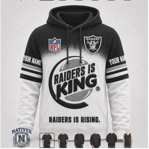 Las Vegas Raiders Custom Name Graphic Football Apparel Hoodie Shirt
