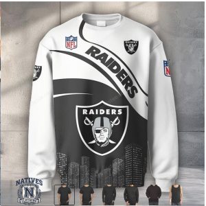 Las Vegas Raiders NFL City Graphic Printed T Shirt Hoodie