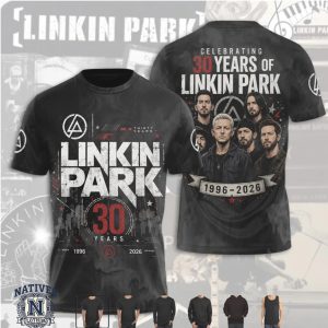 Linkin Park Celebrating 30 Years 1996 2026 Tour T Shirt