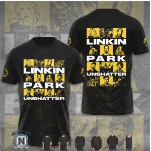 Linkin Park Unshatter Album Art Vintage Style T Shirt