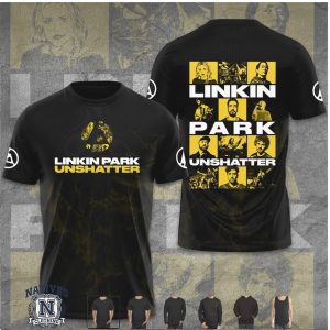 Linkin Park Unshatter Band Members Mosaic Graphic Hoodie