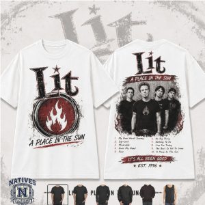 Lit Band A Place In The Sun My Own Worst Enemy Rock Tour T Shirt