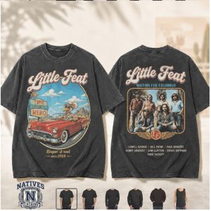Little Feat Waiting For Columbus Time Loves A Hero Classic Rock T Shirt