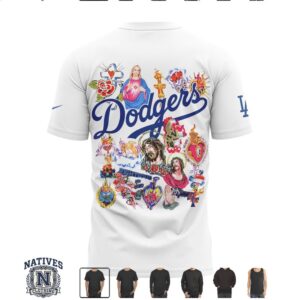 Los Angeles Dodgers Jesus Won Baseball T Shirt