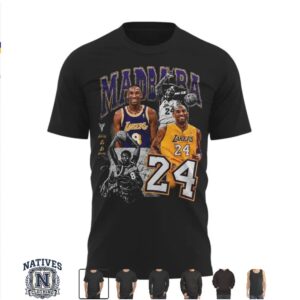 Los Angeles Lakers Kobe Bryant 24 Mamba Mentality Day T Shirt