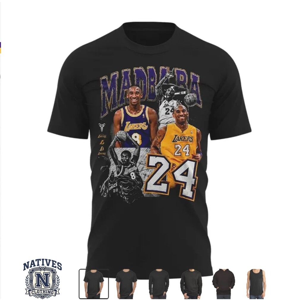 Los Angeles Lakers Kobe Bryant 24 Mamba Mentality Day T Shirt Los Angeles Lakers Kobe Bryant 24 Mamba Mentality Day T Shirt