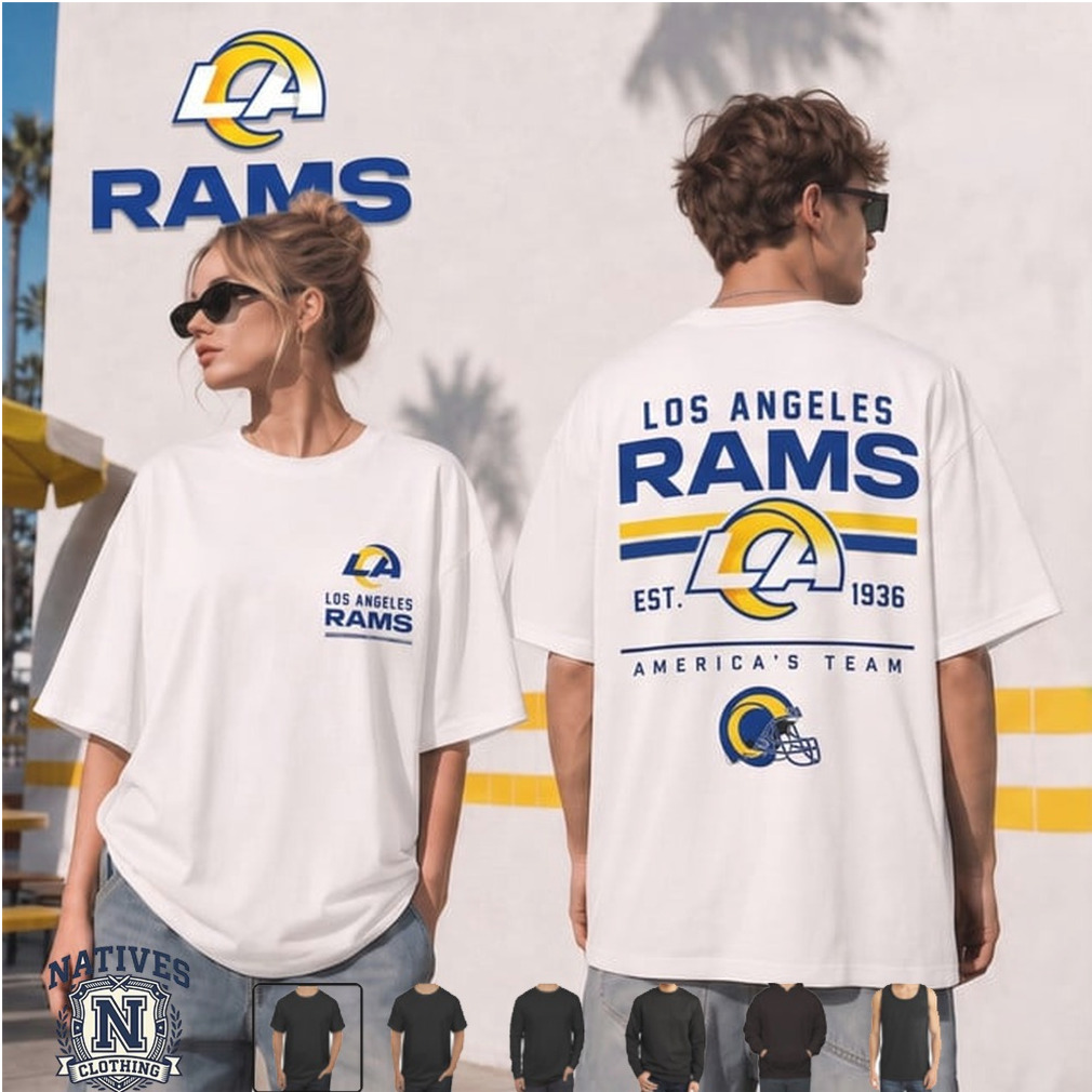 Los Angeles Rams Vintage Football Team Logo Est 1936 T Shirt Los Angeles Rams Vintage Football Team Logo Est 1936 T Shirt