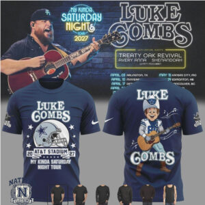 Luke Combs Cowboy Mascot Country Music Tour T Shirt