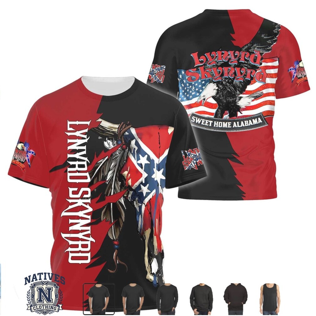 Lynyrd Skynyrd American Flag Eagle Sweet Home Alabama T Shirt Lynyrd Skynyrd American Flag Eagle Sweet Home Alabama T Shirt
