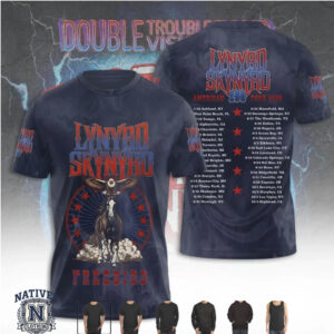 Lynyrd Skynyrd Freebird Horse American 250 Tour 2026 T Shirt