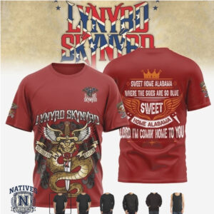 Lynyrd Skynyrd Winged Snake Sweet Home Alabama Quote T Shirt