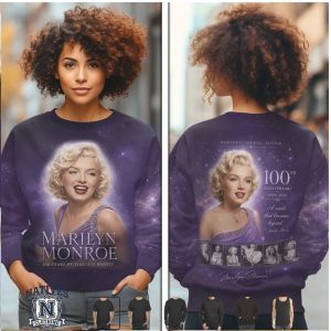 Marilyn Monroe One Hundredth Anniversary Timeless Beauty T Shirt
