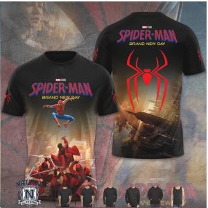 Marvel Spider Man Brand New Day Red Symbol Hero T Shirt
