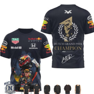 Max Verstappen Dutch Grand Prix World Champion Racing T Shirt