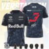 Max Verstappen Red Bull Racing Number 1 Signature T Shirt Max Verstappen Red Bull Racing Number 1 Signature T Shirt