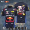 Max Verstappen Red Bull Racing Number 1 Signature T Shirt Max Verstappen Red Bull Racing Number 1 Signature T Shirt