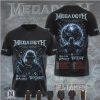 Megadeth Breakout Hibernation Skeleton Skull Polo Shirt Megadeth Breakout Hibernation Skeleton Skull Polo Shirt