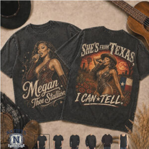 Megan Thee Stallion Texas Country Retro Music T Shirt