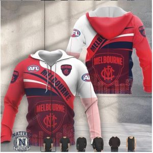 Melbourne Demons AFL City Skyline Apparel
