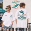 Miami Dolphins Nurse Halloween Stethoscope T Shirt Miami Dolphins Nurse Halloween Stethoscope T Shirt