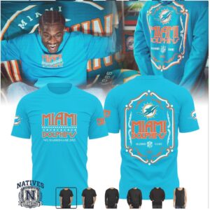 Miami Dolphins NFL Madrid Game Football Jersey T Shirt