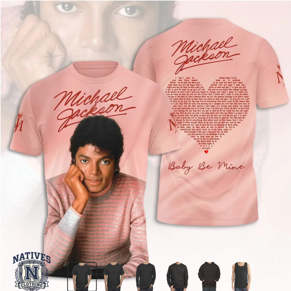 Michael Jackson Baby Be Mine Vintage Graphic T Shirt Michael Jackson Baby Be Mine Vintage Graphic T Shirt