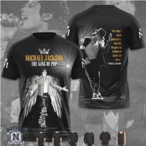 Michael Jackson King Of Pop Angel Wings God Given Talent T Shirt