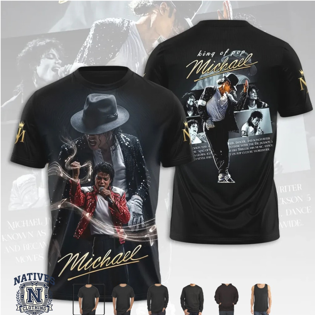 Michael Jackson King Of Pop Red Jacket Music Legend T Shirt Michael Jackson King Of Pop Red Jacket Music Legend T Shirt