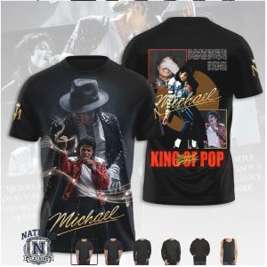 Michael Jackson King Of Pop Vintage Style Graphic T Shirt